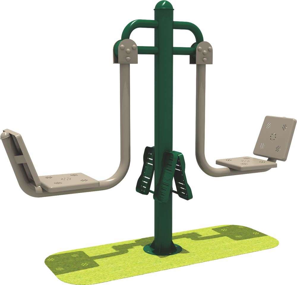 fun88·(乐天堂)官方运动健身器材 限位双人坐