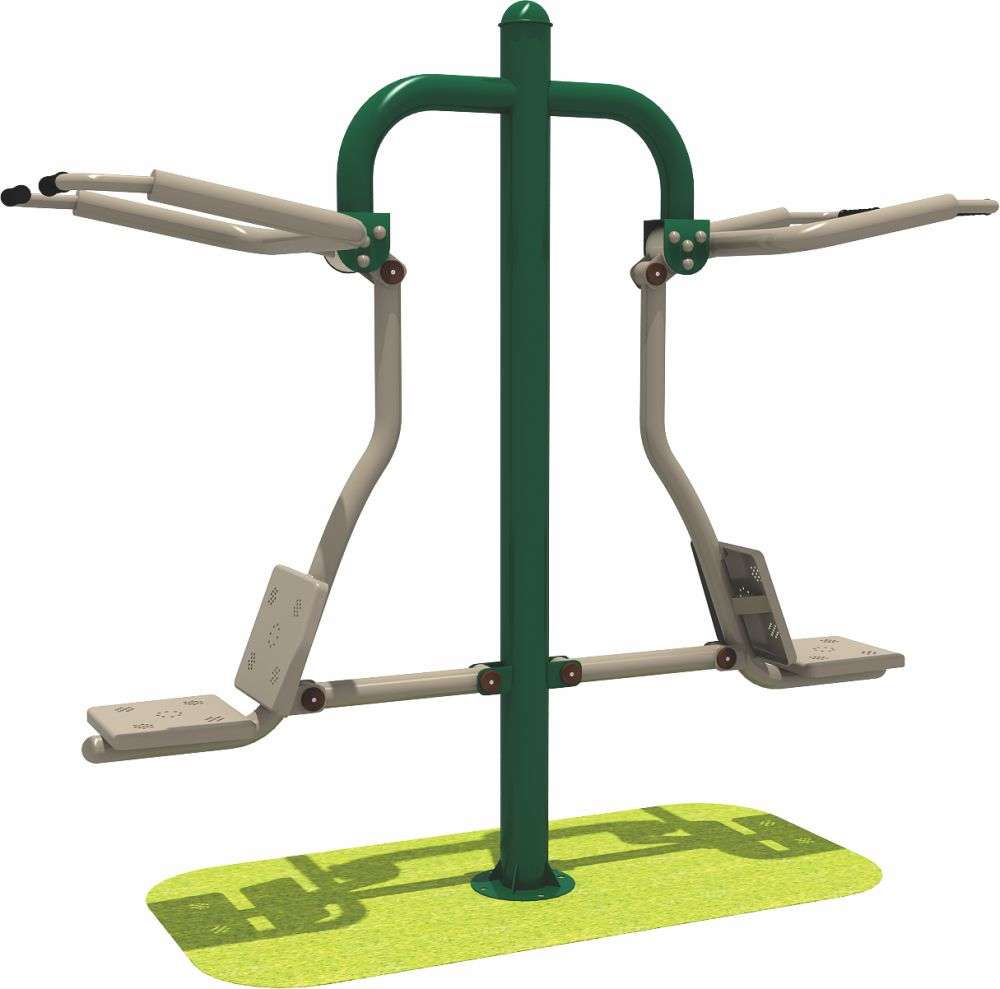 fun88·(乐天堂)官方运动健身器材 限位双人坐