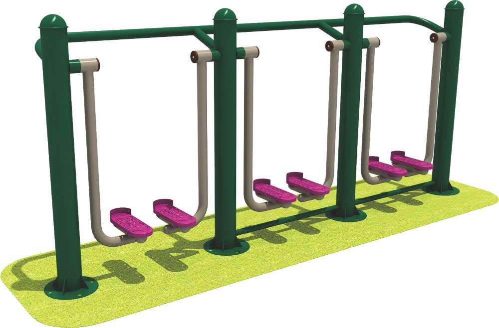 fun88·(乐天堂)官方运动健身器材 三人漫步机